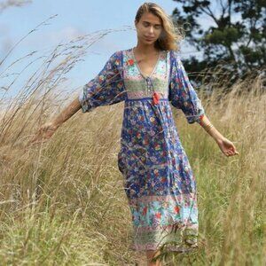 Tulle & Batiste Stunning floral boho dress Large